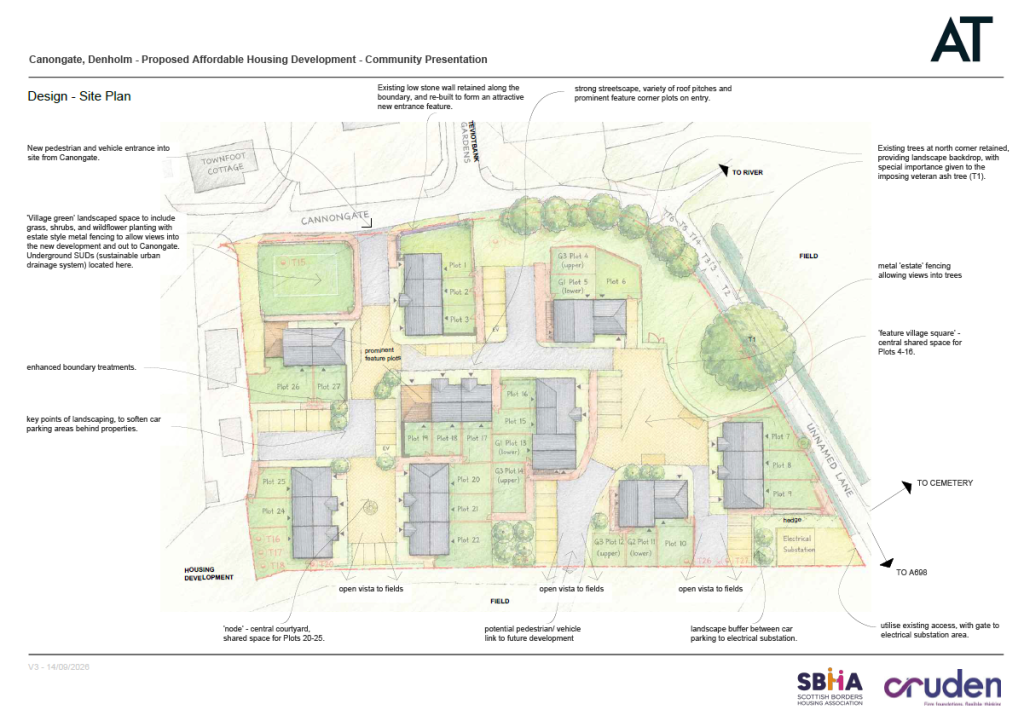 Image of a site plan
